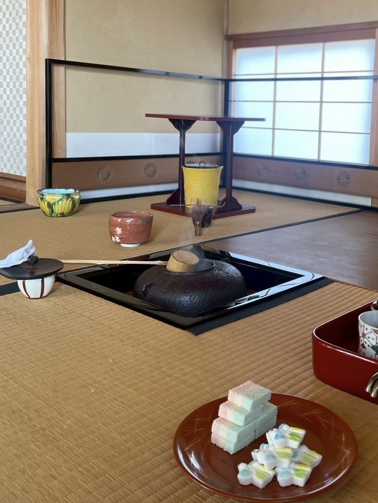 龍千邸ひな祭り茶会