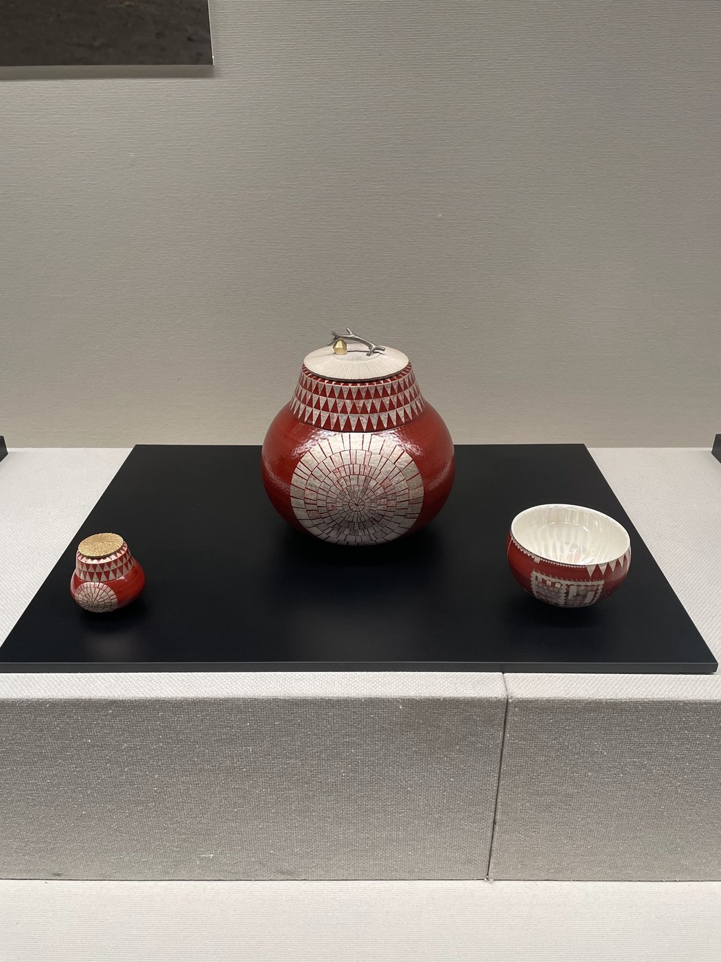 現代作家の茶道具展、 美の余韻にひたるひととき