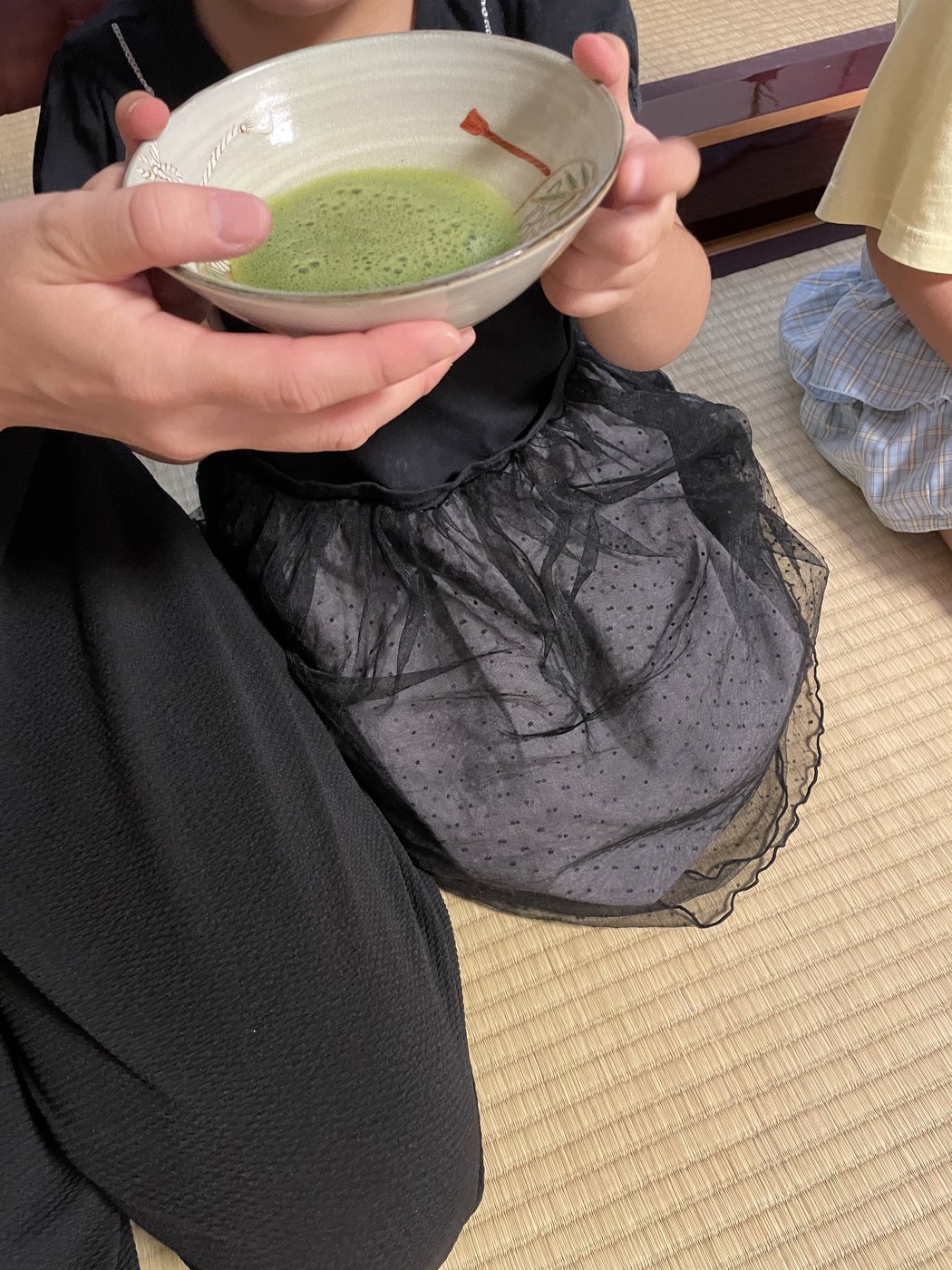 伊島教室に、体験と見学のお客様